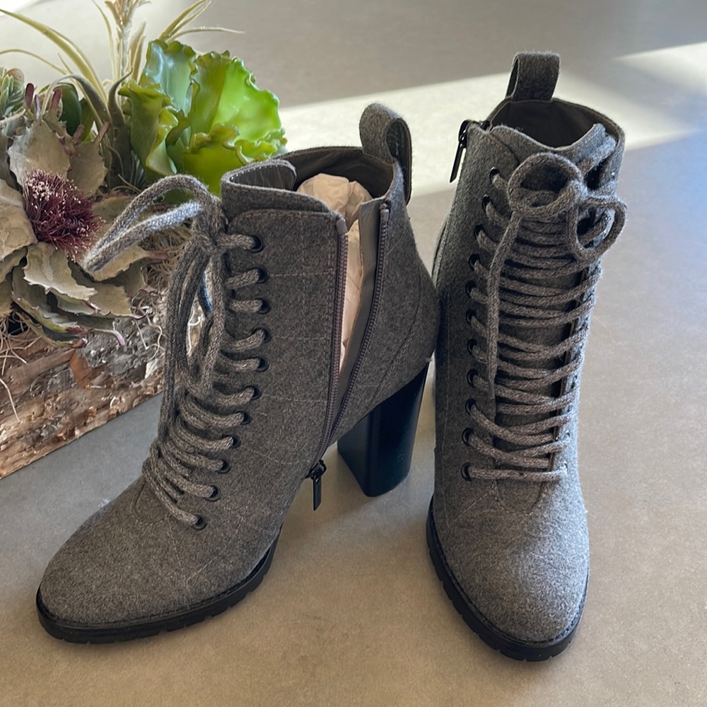 Never been worn heeled jimmy Choo boots